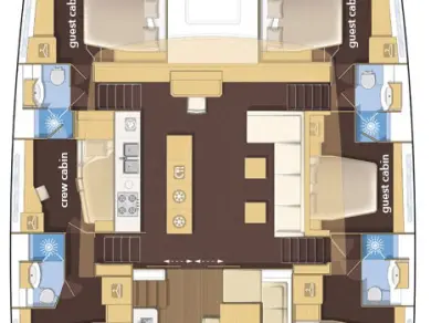 Lagoon Lagoon 620 da affittare a  Spalato