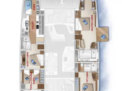 Noleggiare una Lagoon Lagoon Seventy 7 a Spalato