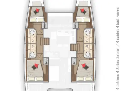 Noleggio Catamarano con o senza skipper Lagoon a Primošten