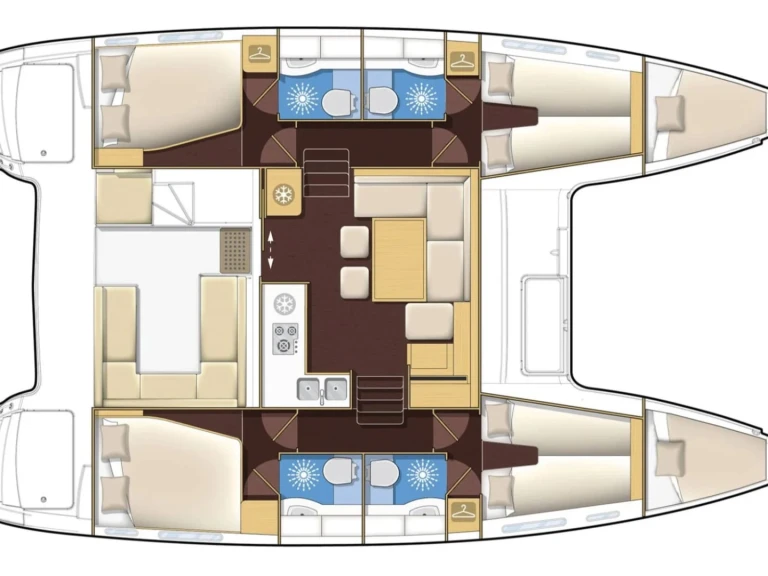 Noleggio Catamarano a Álimos – Lagoon Lagoon 400 S2