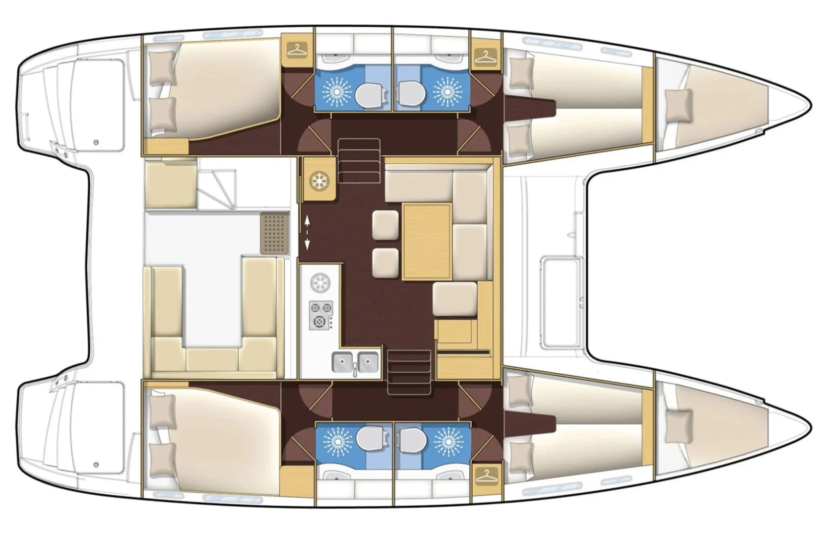 Noleggio Catamarano a Álimos – Lagoon Lagoon 400 S2