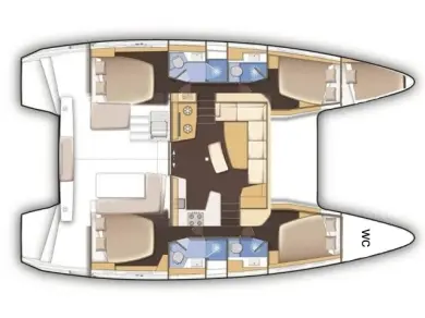 Noleggio Catamarano con o senza skipper Lagoon a Paros (Isola)