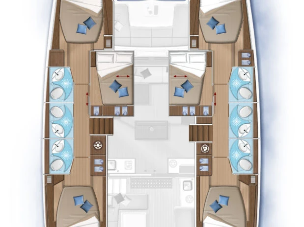 Noleggio barche Álimos economico Lagoon 50