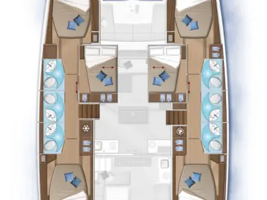 Noleggio barche Álimos economico Lagoon 50