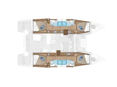 Noleggio Catamarano Lagoon con patente nautica