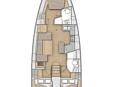 Noleggio Barca a vela a Lefkáda – Bénéteau Oceanis 40.1