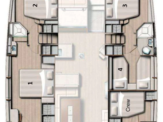 Noleggio barche Salerno economico Bali 5.4