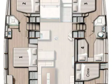 Noleggio barche Salerno economico Bali 5.4