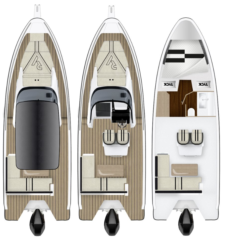 Noleggio barche Rovigno economico RYCK 280