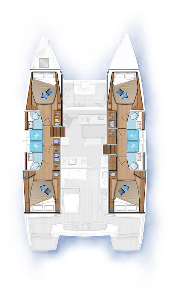 Noleggio Catamarano con o senza skipper Lagoon a Sukošan