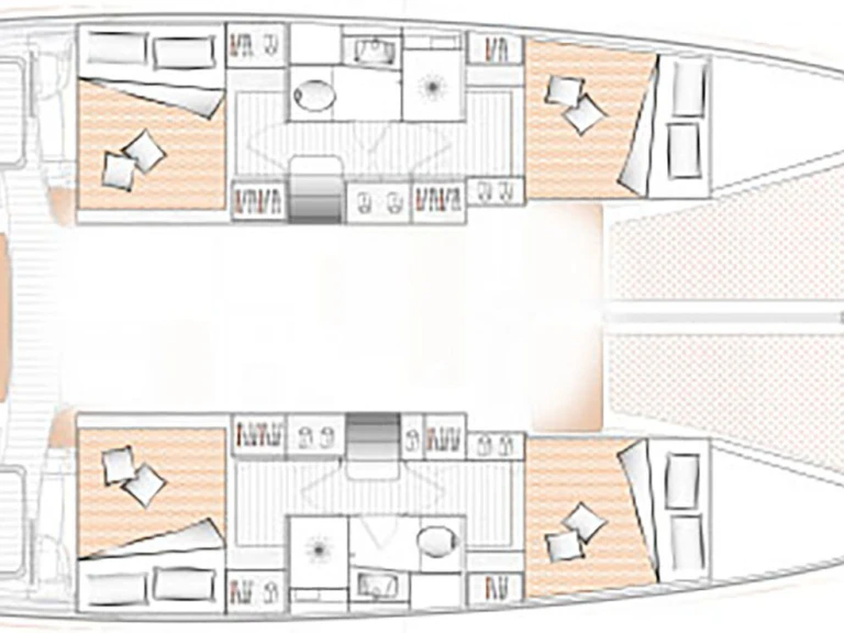 Noleggio Catamarano Excess con patente nautica