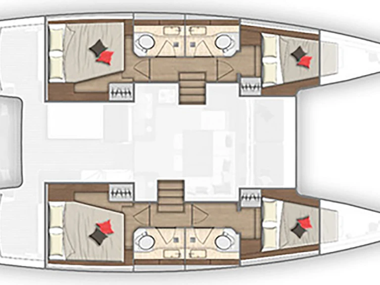 Lagoon Lagoon 40 da affittare a  Paros (Isola)