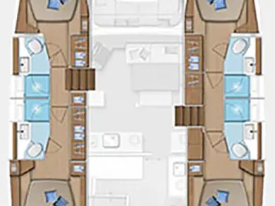 Noleggiare una Lagoon Lagoon 46 a Álimos