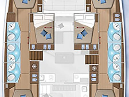 Noleggio barche Álimos economico Lagoon 50