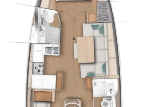 Jeanneau Sun Odyssey 440 da affittare a  Annapolis