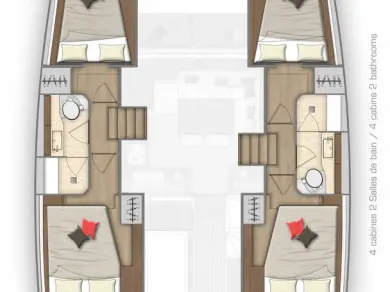Noleggio barche Lagoon Lagoon 40 a Ao Po su Samboat