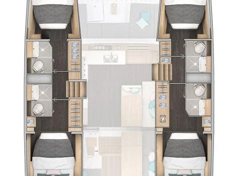 Noleggio Catamarano Lagoon con patente nautica