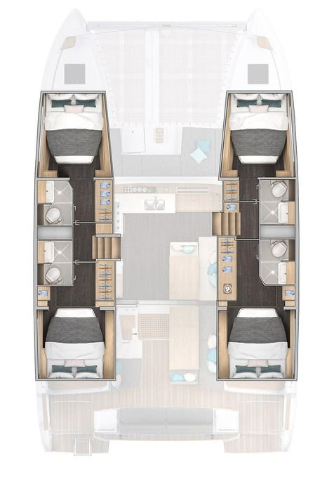 Noleggio Catamarano Lagoon con patente nautica