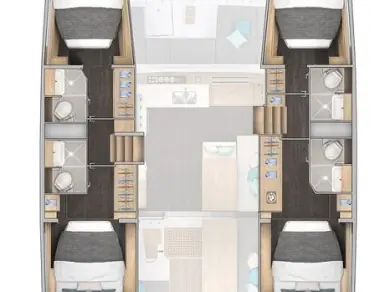 Noleggio Catamarano Lagoon con patente nautica