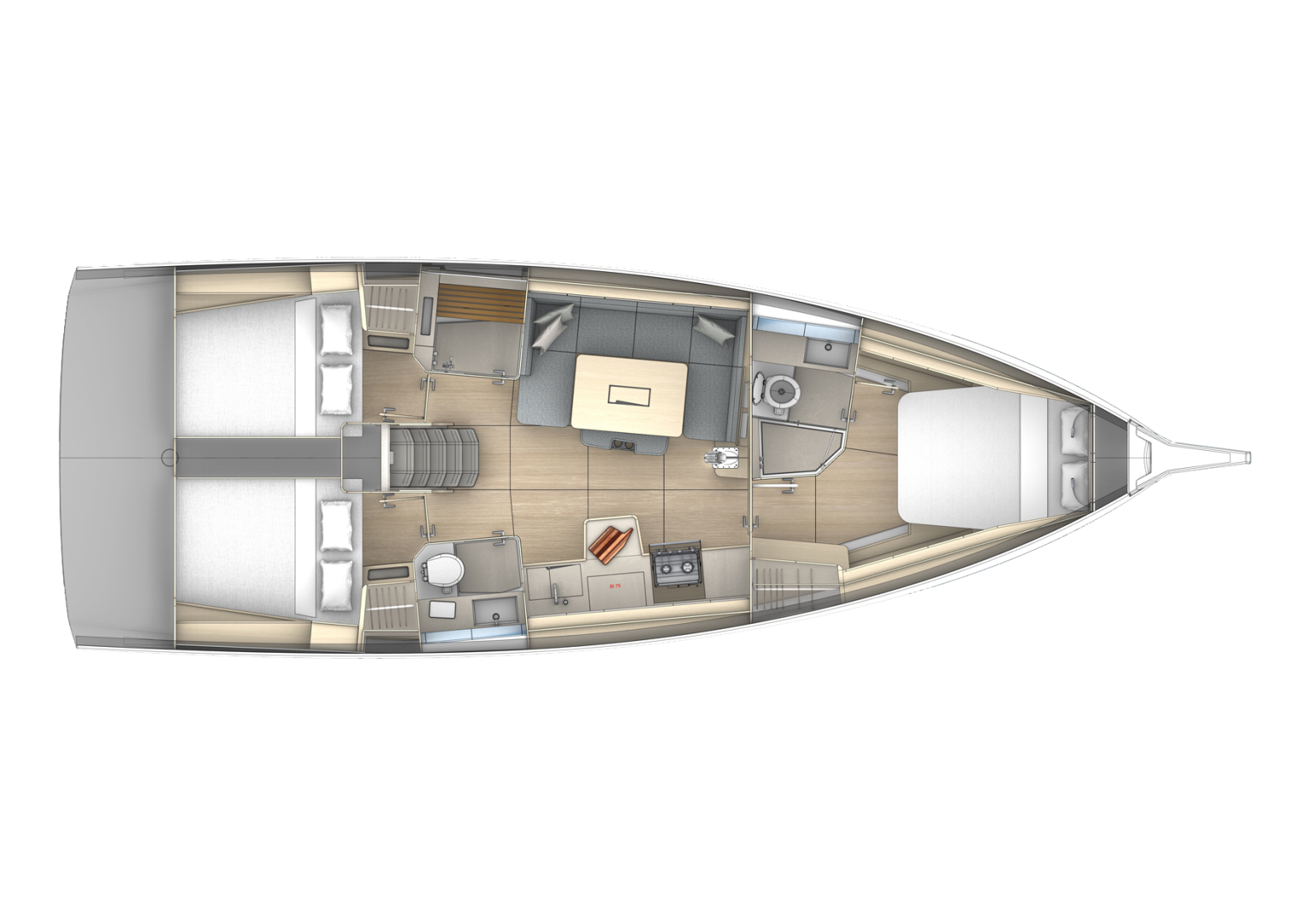 Noleggio barche Marsiglia economico Dufour 41