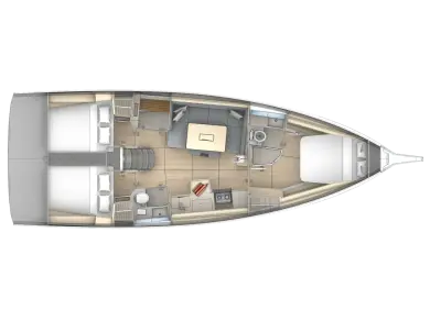 Noleggio barche Marsiglia economico Dufour 41