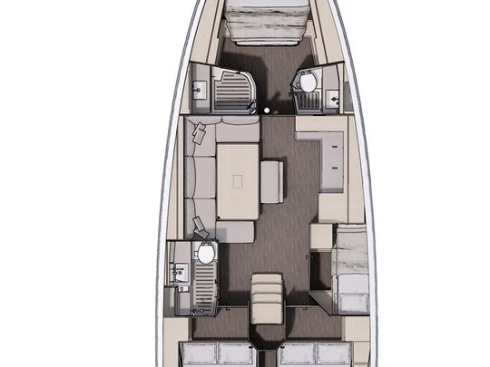 Noleggio barche Marsiglia economico Dufour 470