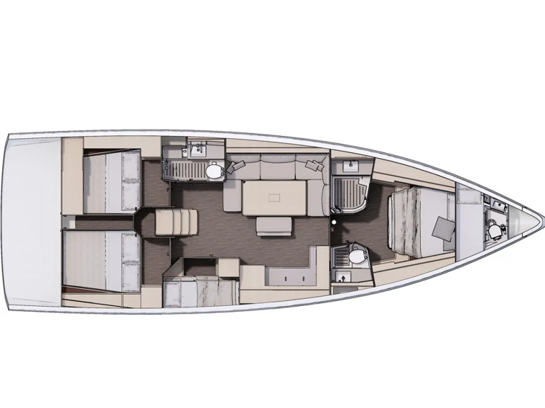 Noleggio Barca a vela a Marsiglia – Dufour Dufour 470