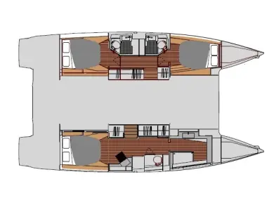 Noleggio Catamarano con o senza skipper Fountaine Pajot a Marsiglia