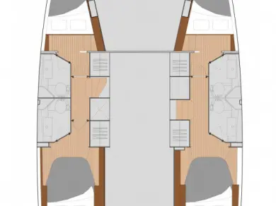 Noleggio Catamarano Fountaine Pajot con patente nautica