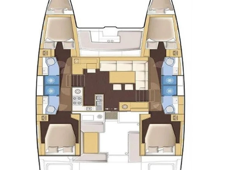 Noleggio barche Fethiye economico Lagoon 410 S2