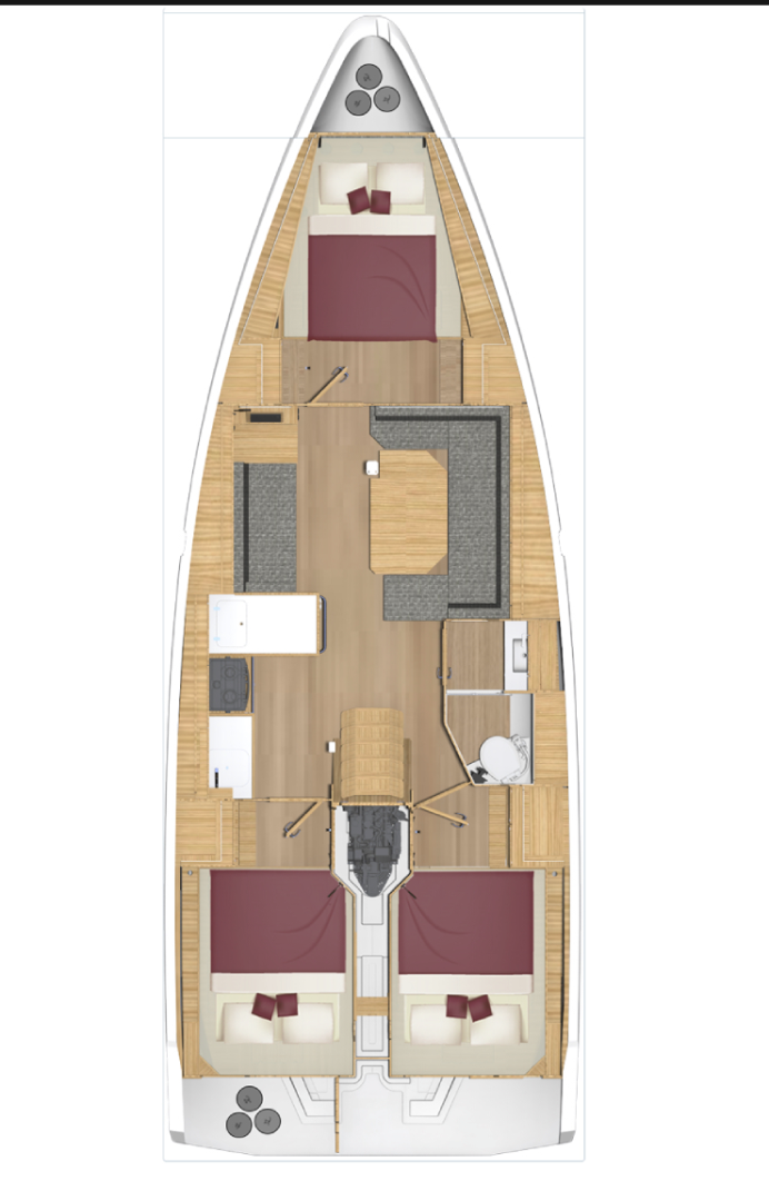 Noleggio Barca a vela Bavaria con patente nautica