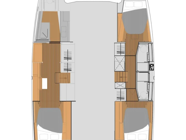 Noleggio Catamarano a Mai Khao – Fountaine Pajot Fountaine Pajot Elba 45 - 3 + 2 cab.