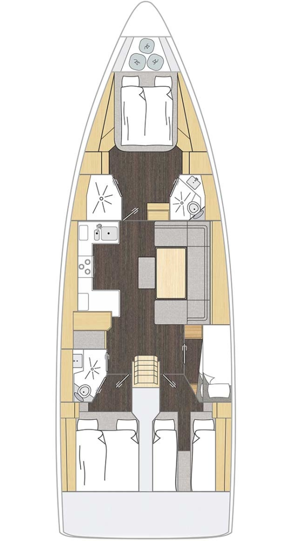 Noleggio barche Bavaria Bavaria C46 a Pirovac su Samboat