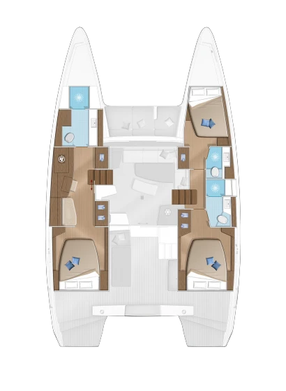 Noleggio Catamarano con o senza skipper Lagoon a Rogosnizza