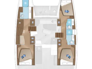 Noleggio Catamarano con o senza skipper Lagoon a Rogosnizza