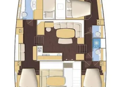 Noleggio a Rogosnizza – Lagoon Lagoon 421 su SamBoat