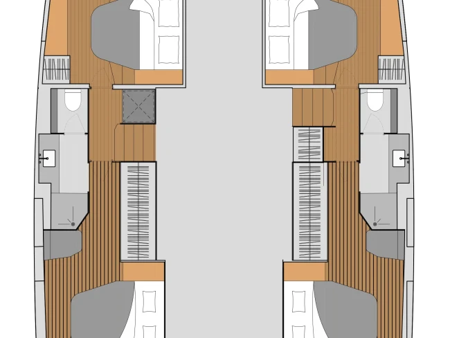 Noleggio a La Rochelle – Fountaine Pajot Aura 51 su SamBoat