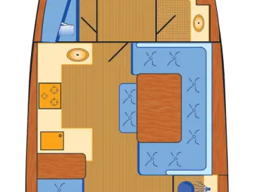 Noleggio Barca a vela Bavaria con patente nautica