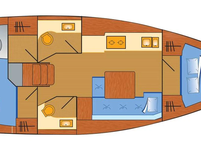 Noleggio Barca a vela a Barth – Dufour Dufour 382 Grand Large