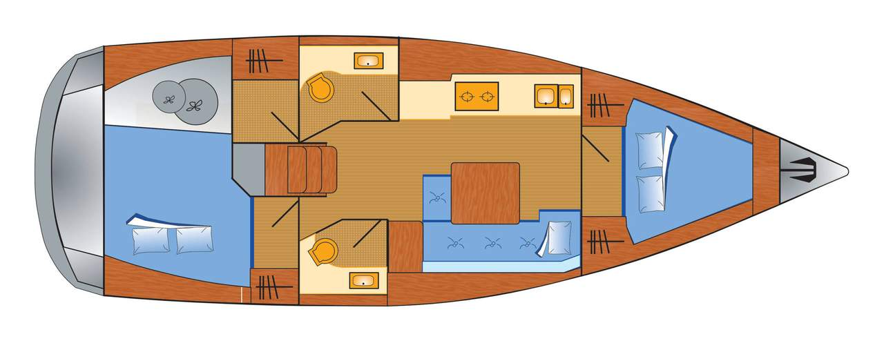 Noleggio Barca a vela a Barth – Dufour Dufour 382 Grand Large