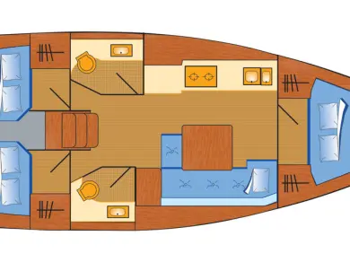 Noleggio barche Dufour Dufour 382 Grand Large a Barth su Samboat