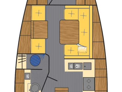 Noleggio barche Heiligenhafen economico Hanse 370