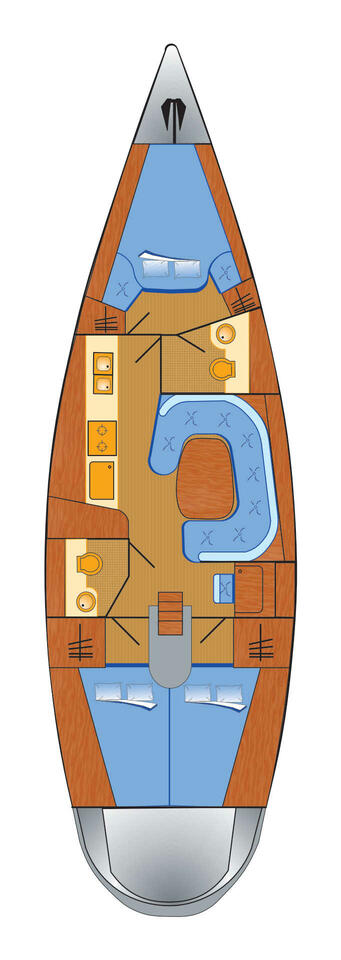 Noleggio Barca a vela Bootsbau Rügen GmbH con patente nautica