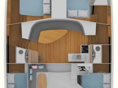 Noleggio Catamarano CatFlash 43 con patente nautica