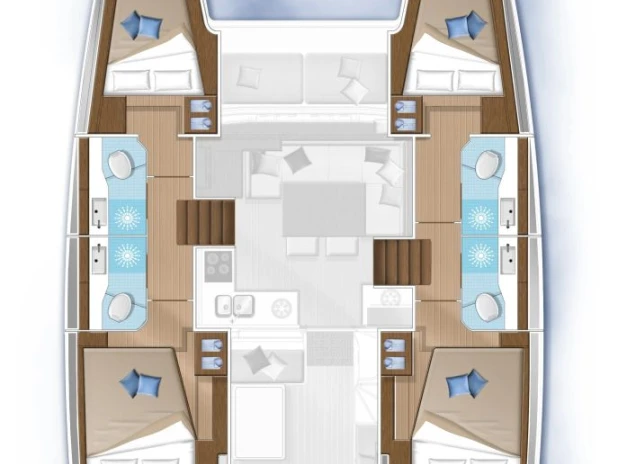 Noleggio Catamarano con o senza skipper Lagoon a Paraty