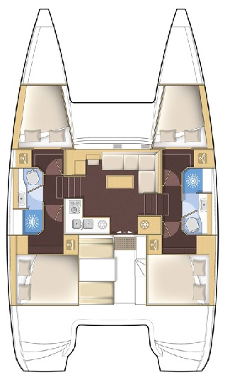 Noleggio barche Fethiye economico Lagoon 39