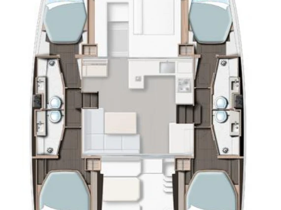 Noleggio a Procida – Leopard Catamarans / Robertson & Caine Leopard 42 - 4 cab. su SamBoat