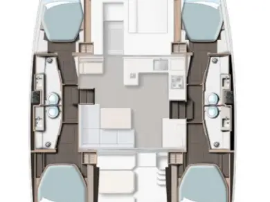 Noleggio a Procida – Leopard Catamarans / Robertson & Caine Leopard 42 - 4 cab. su SamBoat