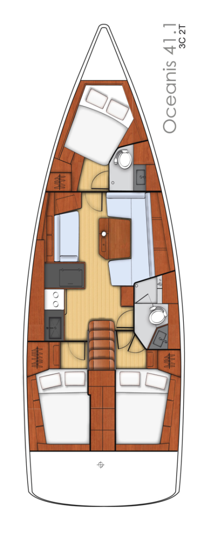 Noleggio barche Procida economico Oceanis 41.1