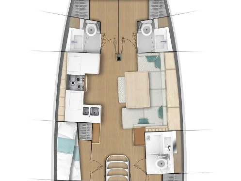 Noleggiare una Jeanneau Sun Odyssey 490 a Procida